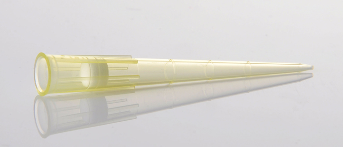 1-200ul濾芯吸嘴，黃色，帶刻度，盒裝滅菌，科進(jìn)/KIRGEN